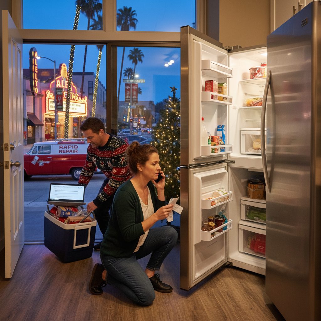 Emergency Appliance Repair: What to Do When Your Fridge Breaks Before a Holiday in Downtown Glendale